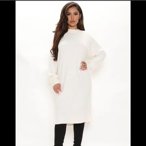 Oversized sweater dress